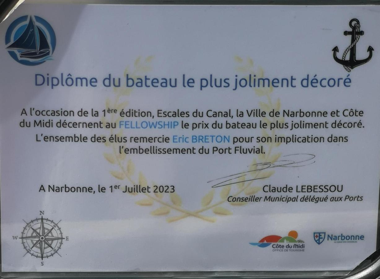 Bateau Fellowship Bateau-hôtel Narbonne